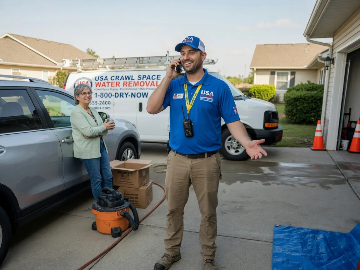 Crawl Space Water Removal Wann, OK FAQs